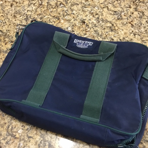 lands end square rigger briefcase